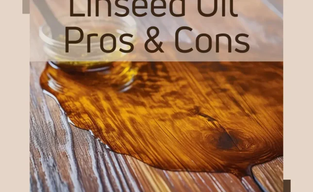 why can't you use boiled linseed oil on oak